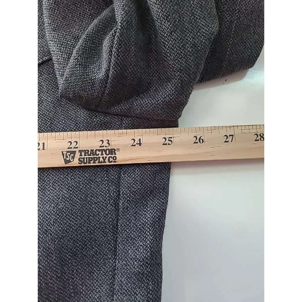 Circle S 50R Black‎ Tweed Western Wear Men's Blazer Sport Coat Suit Jacket
